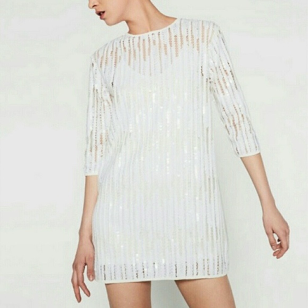 NEW Sequins Dress with slip